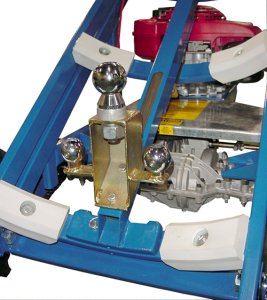 Ball coupling for utility trailers