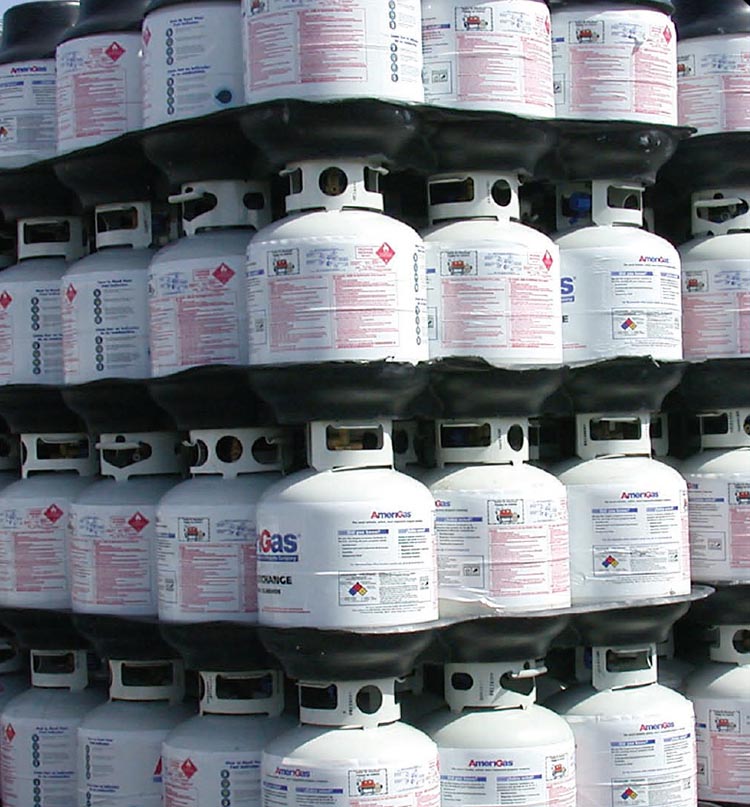 bulk propane cylinders